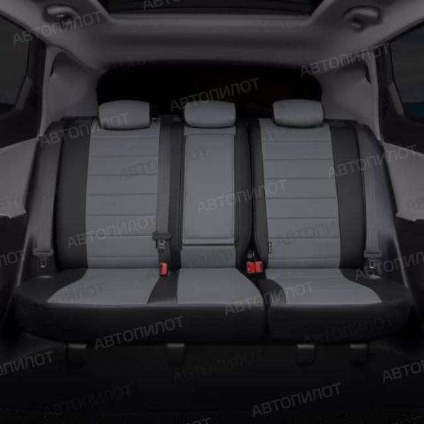 Чехлы Автопилот Экокожа на Kia Venga 1 2011-2018 г.в. Чехлы Автопилот Экокожа на Kia Venga 1 2011-2018 г.в.