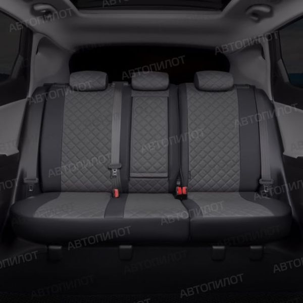 Чехлы Автопилот Экокожа Ромб на Peugeot Expert (8 мест) 2007-2016 г.в. Чехлы Автопилот Экокожа Ромб на Peugeot Expert (8 мест) 2007-2016 г.в.