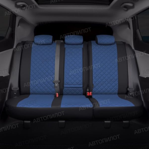 Чехлы Автопилот Экокожа Ромб на Peugeot Expert (8 мест) 2007-2016 г.в. Чехлы Автопилот Экокожа Ромб на Peugeot Expert (8 мест) 2007-2016 г.в.