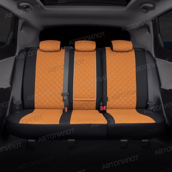 Чехлы Автопилот Экокожа Ромб на Peugeot Expert (8 мест) 2007-2016 г.в. Чехлы Автопилот Экокожа Ромб на Peugeot Expert (8 мест) 2007-2016 г.в.