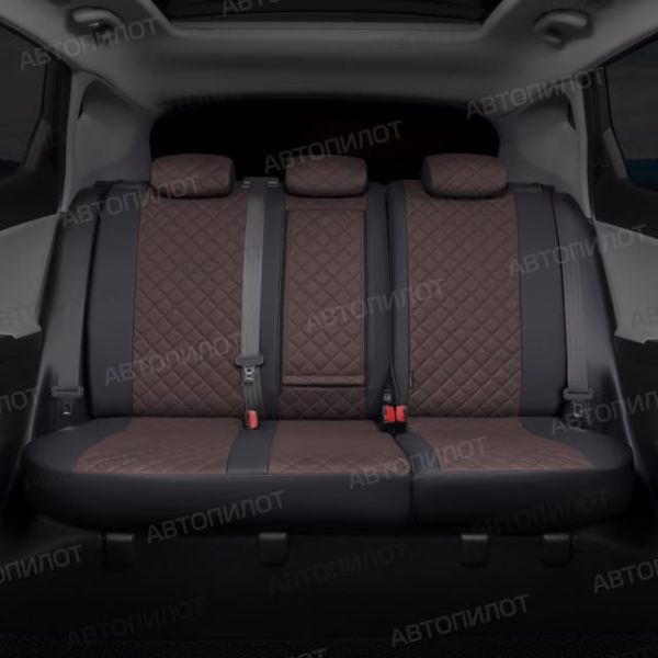 Чехлы Автопилот Экокожа Ромб на Peugeot Expert (8 мест) 2007-2016 г.в. Чехлы Автопилот Экокожа Ромб на Peugeot Expert (8 мест) 2007-2016 г.в.