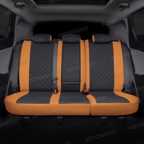 Чехлы Автопилот Экокожа Ромб на Peugeot Expert (8 мест) 2007-2016 г.в. Чехлы Автопилот Экокожа Ромб на Peugeot Expert (8 мест) 2007-2016 г.в.