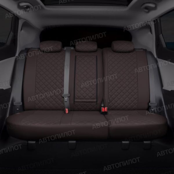 Чехлы Автопилот Экокожа Ромб на Peugeot Expert (8 мест) 2007-2016 г.в. Чехлы Автопилот Экокожа Ромб на Peugeot Expert (8 мест) 2007-2016 г.в.