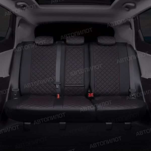 Чехлы Автопилот Экокожа Ромб на Peugeot Expert (8 мест) 2007-2016 г.в. Чехлы Автопилот Экокожа Ромб на Peugeot Expert (8 мест) 2007-2016 г.в.