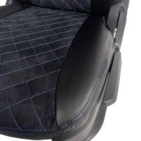 Чехлы Алькантара на Kia Spectra Чехлы Алькантара на Kia Spectra