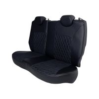 Чехлы Алькантара на Kia Spectra Чехлы Алькантара на Kia Spectra