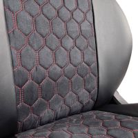 Чехлы Алькантара на Kia Spectra Чехлы Алькантара на Kia Spectra