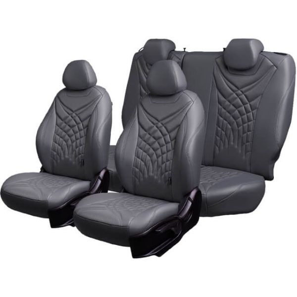 Чехлы Премиум Экокожа Байрон Президент|Жук на Geely Monjaro