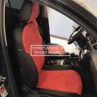 Чехлы Автопилот Алькантара Ромб на Geely Monjaro (2021+) Чехлы Автопилот Алькантара Ромб на Geely Monjaro (2021+)