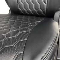 Чехлы Экокожа Ромб на Kia Spectra 2004-2011 г.в. Чехлы Экокожа Ромб на Kia Spectra 2004-2011 г.в.