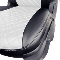 Чехлы Экокожа Ромб на Kia Spectra 2004-2011 г.в. Чехлы Экокожа Ромб на Kia Spectra 2004-2011 г.в.