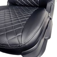 Чехлы Экокожа Ромб на Kia Spectra 2004-2011 г.в. Чехлы Экокожа Ромб на Kia Spectra 2004-2011 г.в.