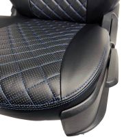 Чехлы Экокожа Ромб на Kia Spectra 2004-2011 г.в. Чехлы Экокожа Ромб на Kia Spectra 2004-2011 г.в.