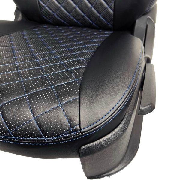 Чехлы Экокожа Ромб на Kia Spectra 2004-2011 г.в. Чехлы Экокожа Ромб на Kia Spectra 2004-2011 г.в.