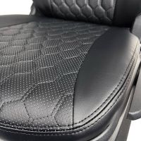 Чехлы Экокожа Ромб на Kia Spectra 2004-2011 г.в. Чехлы Экокожа Ромб на Kia Spectra 2004-2011 г.в.