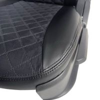 Чехлы Алькантара на Kia Spectra Чехлы Алькантара на Kia Spectra