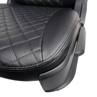 Чехлы Экокожа Ромб на Kia Spectra 2004-2011 г.в. Чехлы Экокожа Ромб на Kia Spectra 2004-2011 г.в.