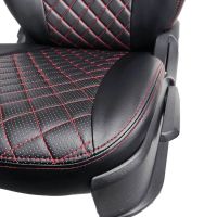 Чехлы Экокожа Ромб на Kia Spectra 2004-2011 г.в. Чехлы Экокожа Ромб на Kia Spectra 2004-2011 г.в.